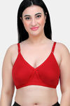 Maroon Clothing Double Layered Non Wired Full Coverage T-Shirt Bra (Pack of 2) - Multicolor — thumbnail 2